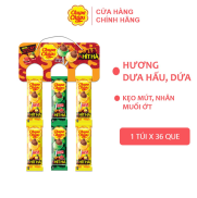 Kẹo mút Chupa Chups Hít Hà hương dưa hấu, dứa nhân muối ớt