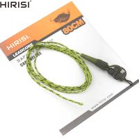 [HUYE Outdoor Store] 4 X Hirisi ปลาคาร์พตกปลา Leadcore สายการประมง PE สายถักด้วยตะกั่วคลิปเปลี่ยนอย่างรวดเร็วหมุนความยาว80เซนติเมตร