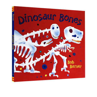 Original English dinosaur bones bone series: dinosaur bones, childrens popular science knowledge picture book, famous Bob Barner
