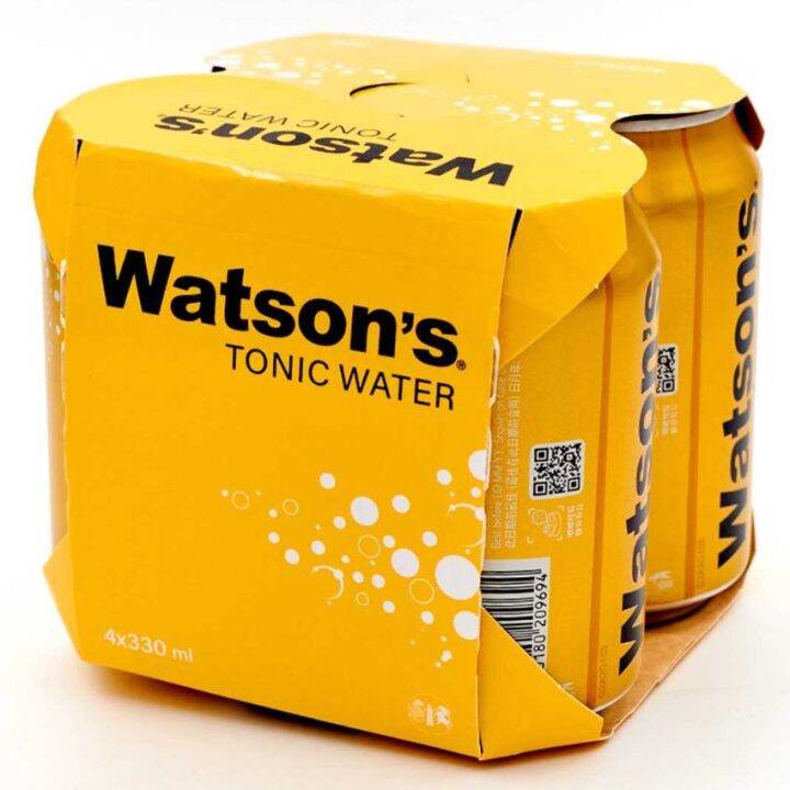 Watson's Tonic Water (4 cans x 330ml) Lazada PH