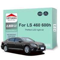 ภายในรถหลอดไฟ LED สำหรับเล็กซัส LS460 LS600h 2007-2014 2015 2016 2017 C An BUS ยานพาหนะอ่านลำต้นโดมในร่มหลอดไฟชุด