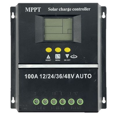 PWM 12V 24V 36V 48V AUTO Solar Panel Charge Controller Solar PV Battery Charger with LCD MPPT Solar Controller