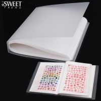 ✥ 40 Slots Nails Sticker Storage Book Plastic Transparent Film Protection Sliders Album Empty Files Collection Holder Tools ST1991