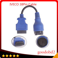 สำหรับ Benz IVECO สายเคเบิล38Pin OBD2เครื่องมือวิเคราะห์อะแดปเตอร์เชื่อมต่อรถยนต์วินิจฉัยรถบรรทุกอินเตอร์เฟซสแกนเนอร์เคเบิ้ล