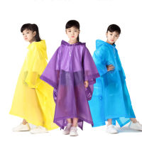 The New Fashion Pullover Eva Waterproof Child Raincoat Outdoor Hiking Travel Rainwear Children Light-weight Rain Cover Дождевик