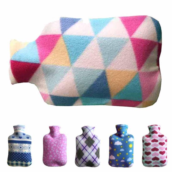 ถุงผ้าหุ้มกระเป๋าน้ำร้อน-กระเป๋าใส่น้ำร้อนใบใหญ่-1000ml-ขนาด-30x18cm-ถุงผ้า-ถุงผ้าน่ารักๆ-ถุงผ้าใบใหญ่-สำหรับหุ้มกระเป๋าน้ำร้อน-คละลาย