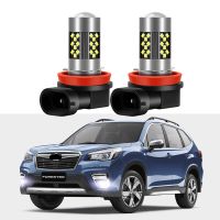 2ชิ้นหมอกโคมไฟหลอดไฟ LED สำหรับ Subaru Forester 2014 2015 2016 2017 2018 2019 2020 2021 2022หลอดไฟไฟตัดหมอกหน้า2023