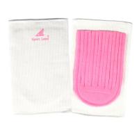 SPORTLAND สนับเข่า มีลูกฟูก Knee Pad w/cushion 4022 - White/Pink 1 อัน