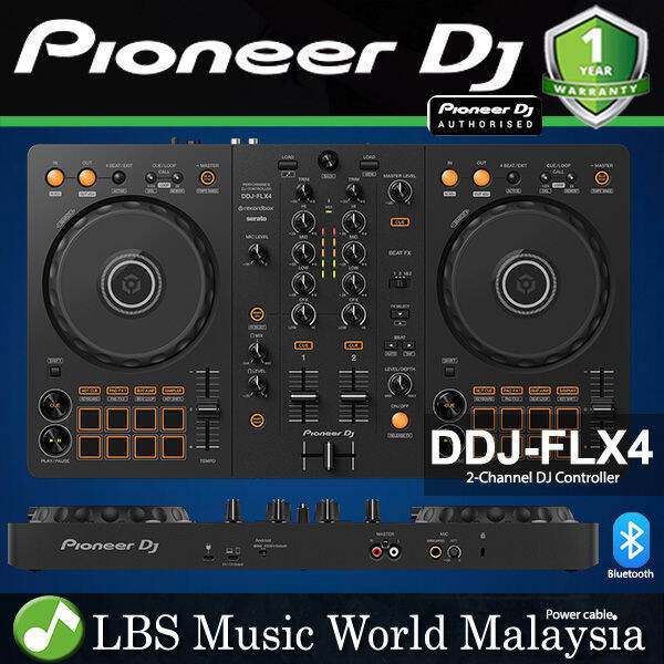 Pioneer DJ DDJ-FLX4 2 Channel DJ Controller For Multiple DJ