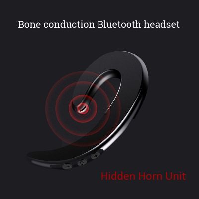 ZZOOI In-Ear Headphones Comfortable Wireless Bluetooth Headset Bone Conduction Earphon Sports Headphone Driving Earpiece Light Earbuds with Mic Vitog