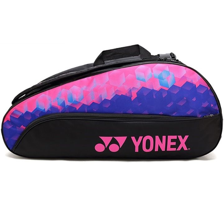 professional-yonex-badminton-tennis-racket-bag-with-shoes-compartment-one-shoulder-3-packs-for-women-men-large-capacity-portable