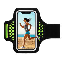 HAISSKY Running Sport Armbands Bag สำหรับ iPhone 14 13 12 11 Pro Max โทรศัพท์บางเฉียบ Brassard Arm Band สำหรับ Samsung S23 Plus Xiaomi-Faewer