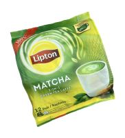 Lipton Milk Tea 3in1 Matcha Latte ลิปตัน มัจฉะ 12 ซอง