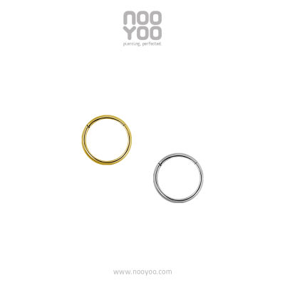 NooYoo จิวจมูกสำหรับผิวแพ้ง่าย Nose Ring (สีเงิน/สีทอง)