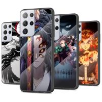 【Sell Well】FDD สัตว์ Kimetsu ไม่มี Yaiba ฝาครอบกระจกนิรภัยสำหรับ Samsung Galaxy S22 Plus Ultra A12 A22 A32 A13 A23 A33 A53 A73โทรศัพท์กรณี