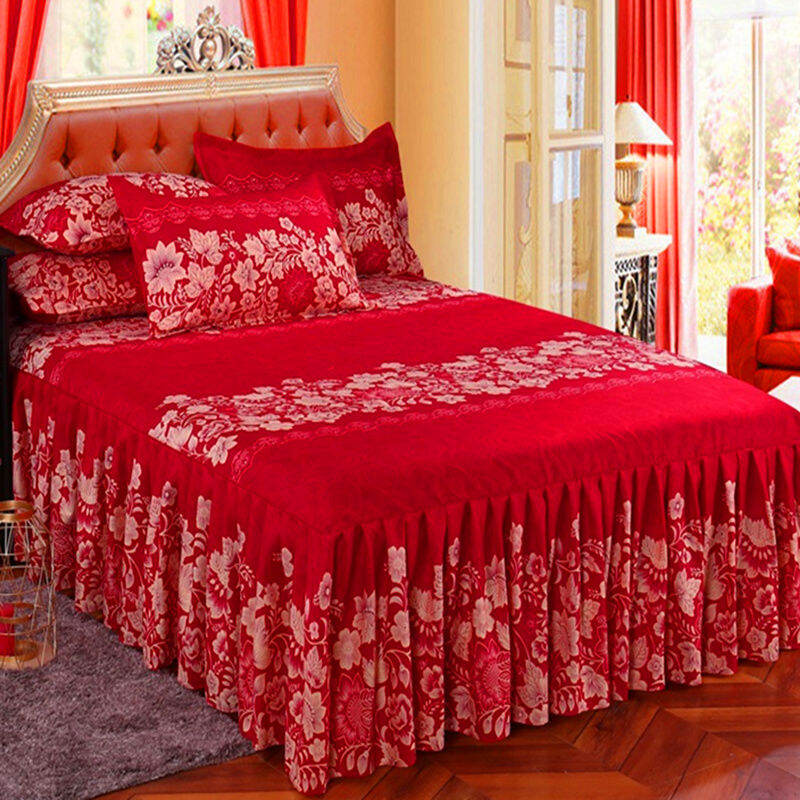 [SUPER SALE] CADAR ROPOL VIRAL BEDSHEET 3 IN 1 SET QUEEN SIZE COTTON