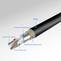 สายเคเบิล XLR ตัวเมียเป็นตัวเมียสำหรับ RJ45ดีไซน์ทางวิทยาศาสตร์สายเคเบิล XLR สำหรับการใช้งานทั่วไป