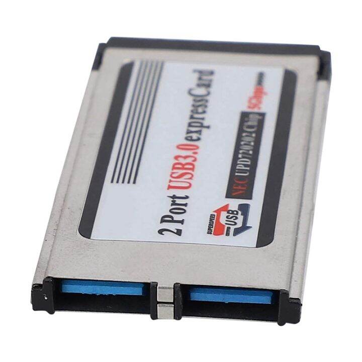 2x-high-speed-dual-2-port-usb-3-0-express-card-34mm-slot-express-card-pcmcia-converter-adapter-for-laptop-notebook