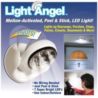 โคมไฟ LED  Light Angel Motion Sensor พร้อมเซนเซอร์ตรวจจับความเคลื่อนไหว เปิด/ปิดอัตโนมัติ ส่วนลด ไฟ ฉุกเฉิน ไฟฉุกเฉินบ้าน ไฟฉุกเฉิน