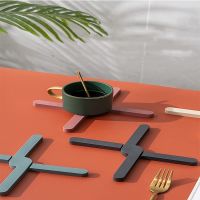 【CC】❐  Silicone Resistant Trivet for Hot Pots and Pans Large Dish Plate Placemat Table Holder