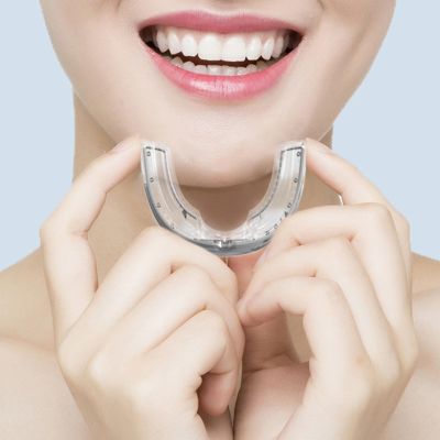 【JH】 Anti Snore Mouth Guard Device Braces Apnea Bruxism Stopper Snoring Tray Sleeping Aid Mouthguard