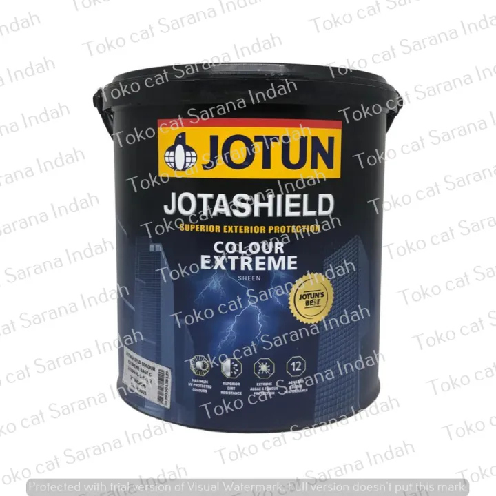 Jotun Jotashield Colour Extreme White 20 Lt 28 Kg Cat Tembok Exterior Cat Tembok Luar Cat 6005