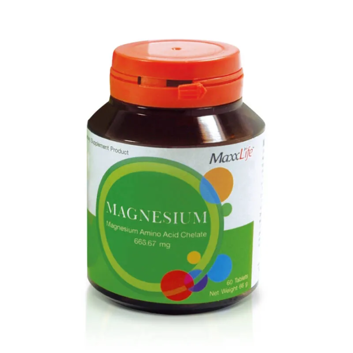 maxxlife-magnesium-plus-60s-แมกนีเซียม-ลดไมเกรน-ตะคริว-ลดความเครียด