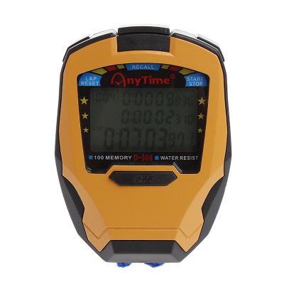 3 Row100 Lap 11000s Digital Sport Counter Timer Professional Athletic Stopwatch