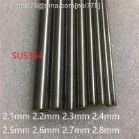 2.1mm 2.2mm 2.3mm 2.4mm 2.5mm 2.6mm 2.7mm 2.8mm 304 stainless steel round solid rod SUS304 straight round rod SS304 round bar