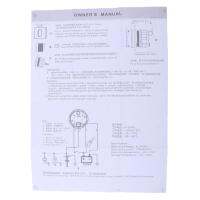 52มม. 2นิ้ว Marine โวลต์มิเตอร์วัดช่วง8 ~ 16V