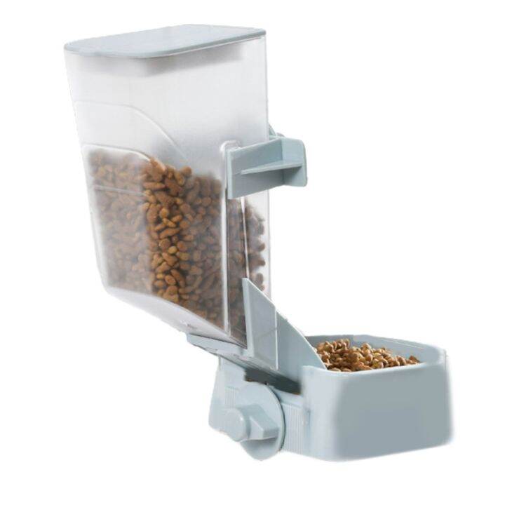 เครื่องจ่ายอาหารอัตโนมัติสำหรับสัตว์เลี้ยงสำหรับแมว-auto-feeder-gravity-fed-สำหรับสุนัขขนาดเล็ก-ลูกสุนัข-แมวง่ายต่อการแขวนในกรงไม่มีเครื่องมือ