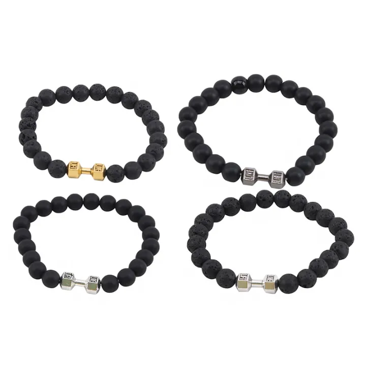 GYM MOTIVATIONAL WORKOUT CHARM BRACELET - by www.wesellanything.co