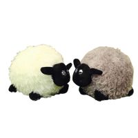 25CM Cute Plush Stuffed Toy New Cute Sean Round And Round Doll A Fat Sheep Childrens Playmate Gift Anime Pattern