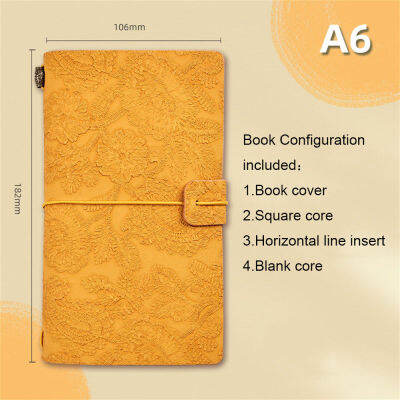 32 Sheets Notebook Journal 32 Sheets Vintage Embossed Lace A6 Morandi Diary Stationery School Supplies