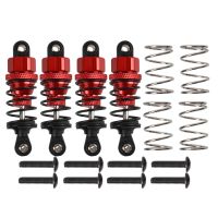 4Pcs RC Cars Aluminum Shock Absorber Front &amp; Rear Damper for Tamiya TT-01 TT01 /TT02 M5 M6 1/10 RC Upgrade Parts