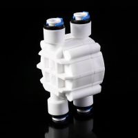 【On Sale】 CS Agro 4 Way RO Auto Shut-Off Valve Switch 1/4  "Purifier Reverse Osmosis System R9UC