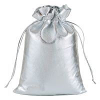 【YF】♟¤﹍  10pcs/lot Reusable Gold/Silver Organza Drawstring with Wedding Favor