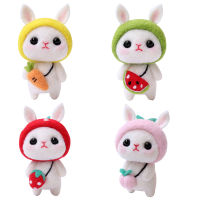 Nonvor Creative Rabbit Animal Handmade Toy Doll Kitting Non-Finished DIY Wool Felting Package MaterialArts Crafts Needlework-pangyh