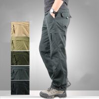 Men Tactical Military Cargo Pants Outdoor Sports Training Joggers Hiking Fashion Male Big Size Casual Vintage Wide Trousers 2023