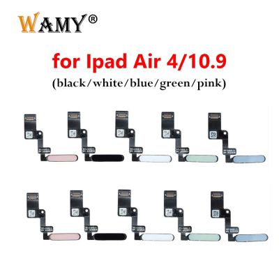ปุ่มเปิดปิดใหม่ปิดสวิตช์สายดิ้นสําหรับ iPad Air 4 2020 Air4 10.9 นิ้ว A2316 A2324 A2325 A2072 ปุ่มปรับระดับเสียงสายกุญแจ