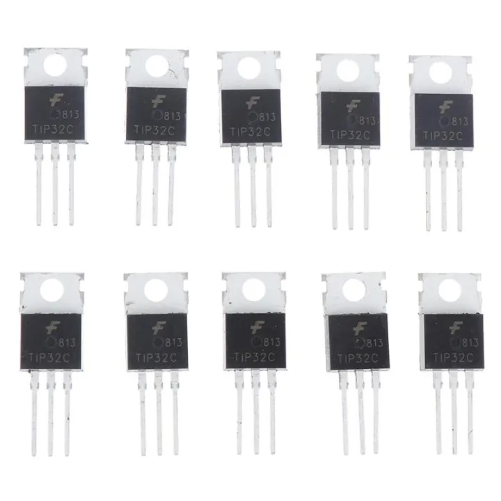 Sissi 10PCS TIP32C Transistor Darlington Tube Inline TO-220 Voltage ...