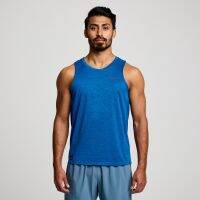 SAUCONY-STOPWATCH SINGLET Men