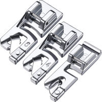 New 3PC Hot Sale Sewing Hem Domestic Sewing Machine Foot Presser Rolled Hem Feet Set for Brother Singer Sewing Accessories 1010