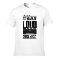 Marshall 50 Years Of Loud Rock Metal Hot Sell Diy Customized MenS Casual Tee