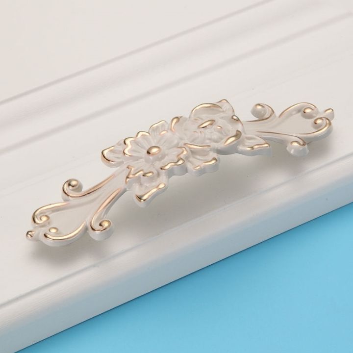 european-style-ivory-white-handle-simple-cabinet-door-handle-modern-wardrobe-drawer-single-hole-handle-white-handle