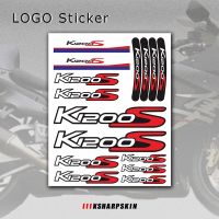 For BMW K1200S k1200 s Motorcycle body tail box stickers Beak Fender Decal Shock absorber Decal Reflective Waterproof decoration Decals  Emblems