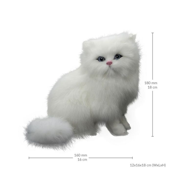 พร้อมส่ง-ตุ๊กตา-แมวเปอร์เซีย-จำลอง-งานแฮนด์เมค-น่ารัก-เหมือนแมวจริงๆ-ตุ๊กตาแมว-แมว-เปอร์เซียร์-ตุ๊กตา