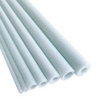 10pcs white glass fiber tube 3mm-18mm black Fiberglass tube glass steel tube hollow rod Lenght 500mm Wires Leads Adapters