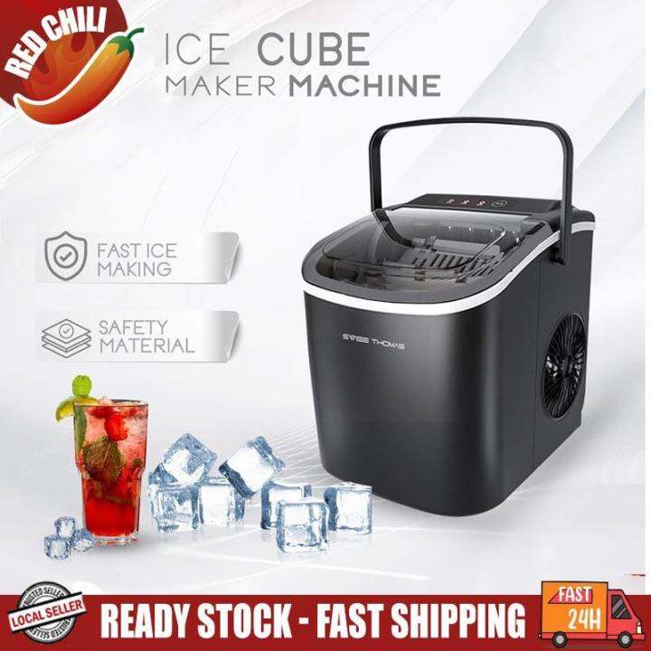 REDCHILI Ice Cube Maker Electric Fast Ice Maker Mini Ice Maker Machine