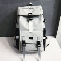 Trend Cool Street Travel Mens Backpack Fashion Design Hip Hop Backpack for Youth Boys Functional Wind Oxford Large Bags Unisex